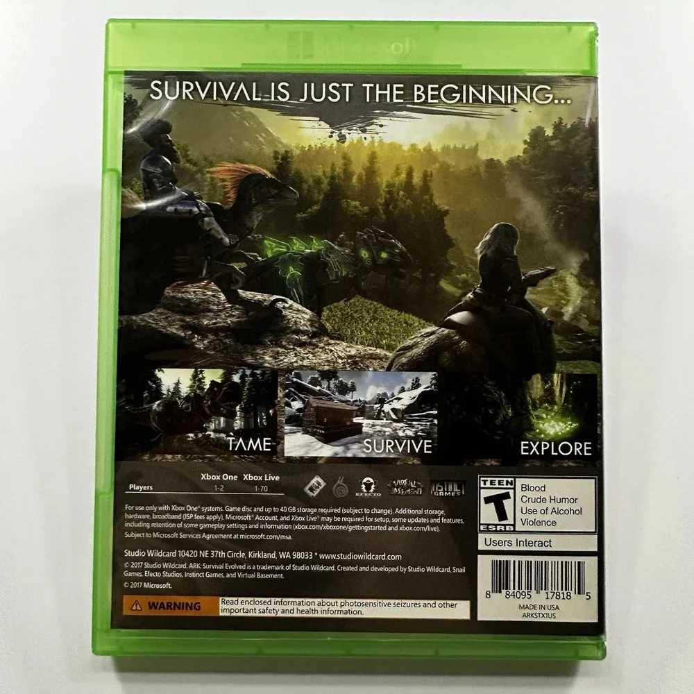 Arc Survival Evolved (Microsoft Xbox One, 2017)  Tested Working
